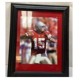 Ohio Stateï¿½Framed Autographed Football Player Phot