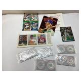 Baseball Collector Pack Featuring Cards, Pins, and