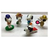 Snoopy McDonaldï¿½s Toys in Various Outfits