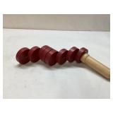 TrueBalance Wooden Coordination Toy With Red Discs