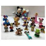 Disney Figures Lot Featuring Mickey Mouse and Othe