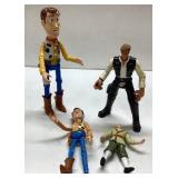 Action Figures Including Woody and Others