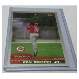 Ken Griffey Jr. Topps Gold Baseball Card in Protec