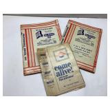 Vintage Advertising Books and Educational Material