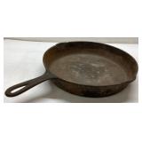 Unmarked Vintage Iron Skillet Approximately 12 Inc