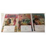 Three Romance Comic Books by DC Comics
