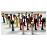 Pez Dispensers Featuring Various Characters