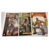 Doc Savage Comic Book Lot Featuring Three Issues