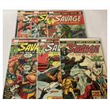 6 Marvel Comics Group Doc Savage Bronze Age Comic