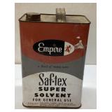 Empire Saftex Super Solvent Metal Can with Lid