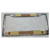 Vintage Indiana Hoosiers License Plate Frame