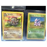 Graveler and Nidoranï¿½ Pokemon Cards in Protective