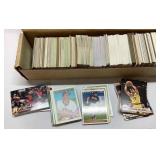Full Box of Unchecked Baseball and Basketball Card
