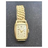 Vintage Womenï¿½s Swiss Watch by Leroy with Gold-Ton