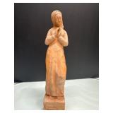 Terracotta Statue of a Praying Woman