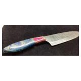 Handcrafted 11-Inch Damascus Steel Knife With Cust
