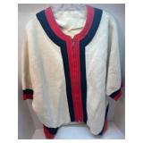 Vintage Basketball School Warmup Zipper Jersey wit