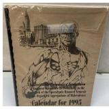 1995 Calendar for Doc Savage Fans featuring Artwor