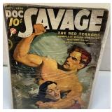 Doc Savage September 1938 Pulp Magazine, Volume 12
