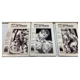 3 Doc Savage The Bronze Gazette Issues by Green Ea