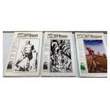 Three Issues of The Bronze Gazette Magazines