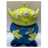 Disney Pixar Alien Cookie Jar Featuring Planet Log
