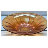 Iridescent Glass Bowl, Approximately 4 Inches Tall
