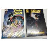 The Shadow and Doc Savage Comic and Pat Savage Com
