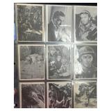 36 Cards from the 1963 Combat Set in Protective Sl