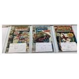 Marvel Comic Books Featuring Invaders, Fantastic F