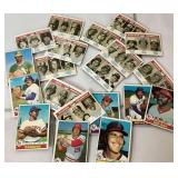 Vintage Baseball Trading Cards Featuring MLB Playe