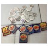 Miscellaneous Logs and Stickers from Various Years