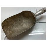 Vintage Metal Feed Scoop, 11 Inches Long
