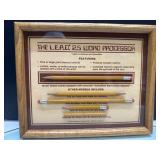 Framed Display of The L.E.R.O. 2.5 Word Processor