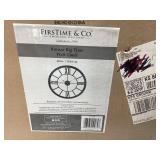 FirstTime & Co. Bronze Big Time Wall Clock, 40 Inc