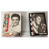 Elvis Presley Playing Card Decks in Original Boxes