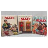 Mad Magazine Lot Including Issues No. 156, No. 213