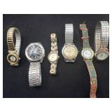 Six Mixed Watches Including Accutron Deep Sea and