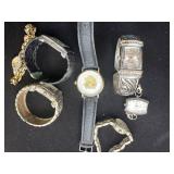 Watches Including Geneva and Sterling Silver Desig