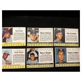 1960ï¿½s Post Cereal MLB Baseball Player Cutout Card