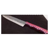 Approximately 13 1/2-Inch Knife with Textured Blad