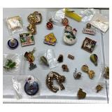 Pin Lot Featuring Various Designs