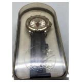 Vintage Gold-Tone Wristwatch NBA Chicago Bulls Emb