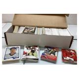 Full Box of Unchecked Baseball, Soccer, and Hockey