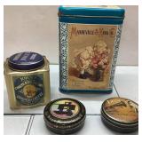 Collectible Tins Featuring Mandeville & King Co. a