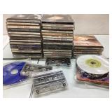 Country Music CDs, Cassettes, and Loose Discs