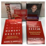 Memory Rescue Books and CD/DVD Set by Dr. Daniel A