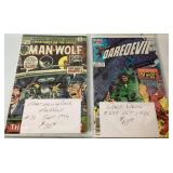 Marvel Comics Man-Wolf #31 and Daredevil #235 Comi