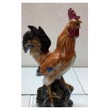 Ceramic Rooster Figurine Approximately 13 Inches T