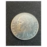 1979 Italy 100 Lire Coin Featuring Minerva Design